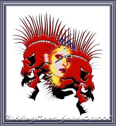 "Mohawk" Graphic Artist: Salomé - 2000