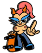 Hellkitchen girl - animation created by Salome