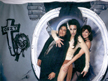 Randy, the drag queen & Stefa at Ozzy 50th birthday party