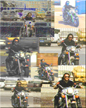 Randy riding his bike...